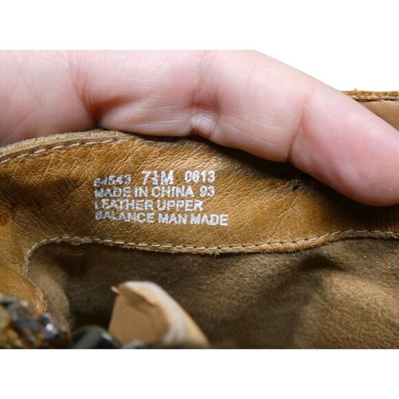 Clarks Boots Sz 7.5 Ankle Western Harness Booties Heels Brown Leather Spye Belle - Picture 10 of 10